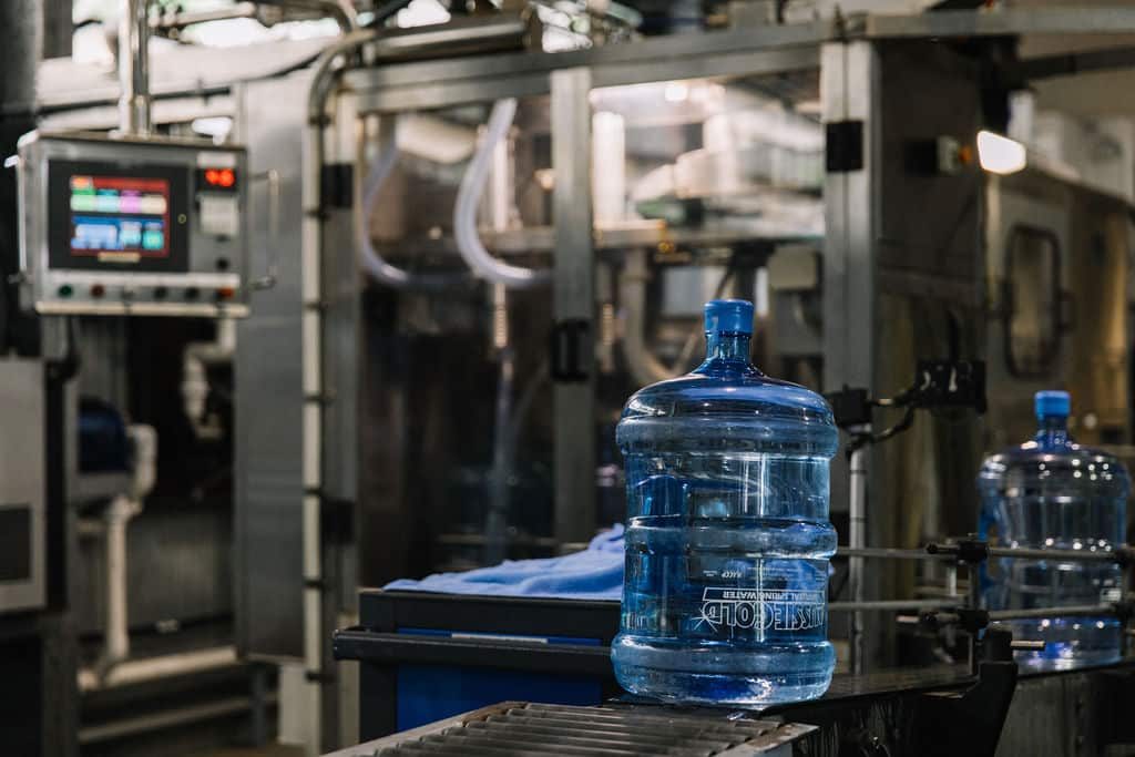 Water Bottle in Workshop — Spring Water Online in Emerald, QLD