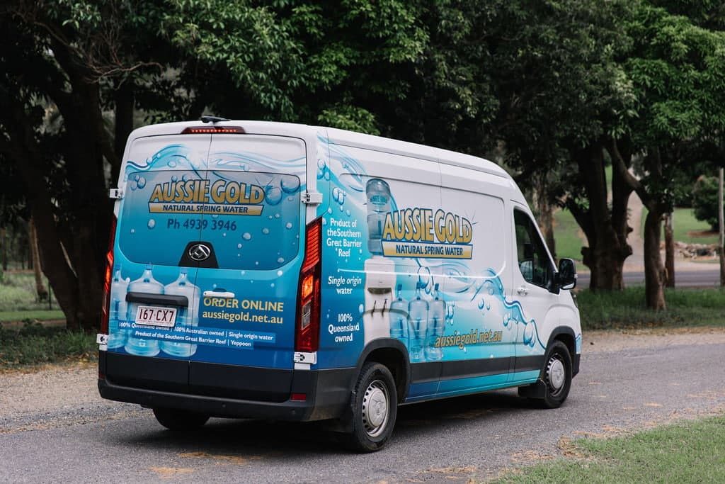 Delivery Van — Spring Water Online in Emerald, QLD
