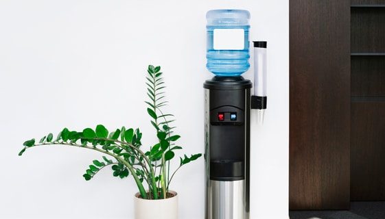 Black Water Dispenser — Spring Water Online in Mackay, QLD Black Water Dispenser — Spring Water Online in Mackay, QLD