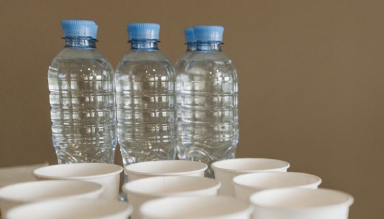 Three Water Bottles and Cups — Spring Water Online in Blackwater, QLD